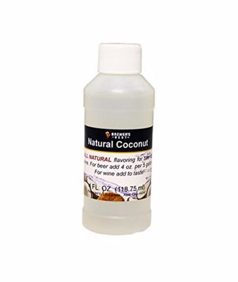 Brewer's Best Natural Beer and Wine Fruit Flavoring (Coconut)