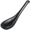 Yanco BP-8206 Black Pearl-2 Spoon, 5.5" Length, Melamine, Black Color with Matting Finish, Pack of 72 view 1