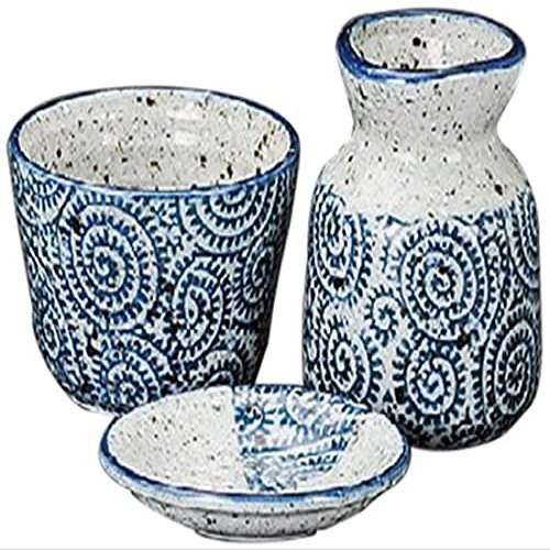 Set of 5 Buckwheat Accessories, Octopus Arabesque Buckwheat Set, Japanese Tableware, Ryokan, Restaurant, Commercial Use
