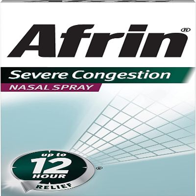 Afrin Nasal Spray Severe Congestion 15 mL (Pack of 3)