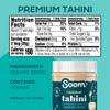 Soom Foods Premium Tahini 11oz (2 Pack) | Roasted & Ground Sesame Seed Paste | Creamy Tahini for Dubai Chocolate, Hummus, Sauces | Vegan, Nut-Free, Gluten-Free, Kosher, Keto, Paleo, Whole30 view 2