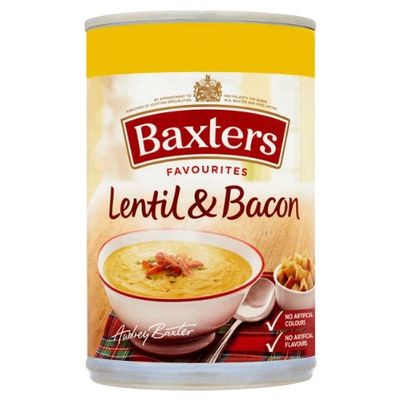 Baxters Favorites Lentils & Bacon 12x400g