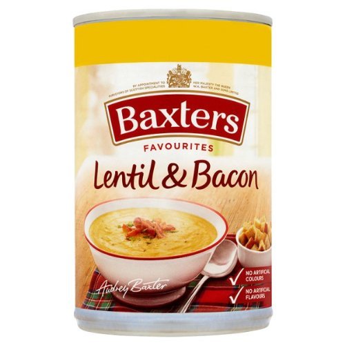 Baxters Favorites Lentils & Bacon 12x400g