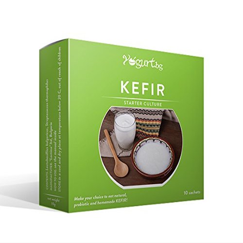 yogurt.bg Kefir Starter Culture Powder, 10l, Digestive Health,detoxifying, Kefir Yogurt, Bulgaria