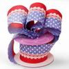 2 1/2" X 10 Yards Multi Patriotic Ribbon view 1