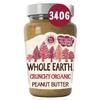 Whole Earth Organic Crunchy Peanut Butter, 340 g view 1
