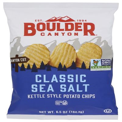 Boulder Canyon Natural Foods Natural Canyon Cut Potato Chips - 6.5 oz