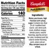 Campbells Pork and Beans, 19.75 Oz Can view 2