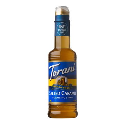 Torani Sugar Free Syrup, Salted Caramel, 12.7 Ounce