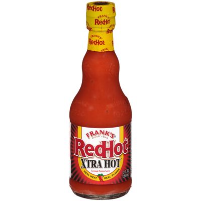 Frank's RedHot Xtra Hot Cayenne Pepper Hot Sauce, 12 fl oz