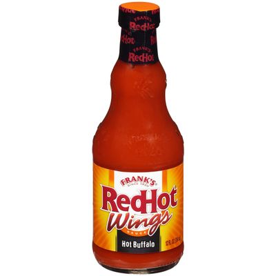 Frank's RedHot Hot Buffalo Wings Hot Sauce, 12 fl oz