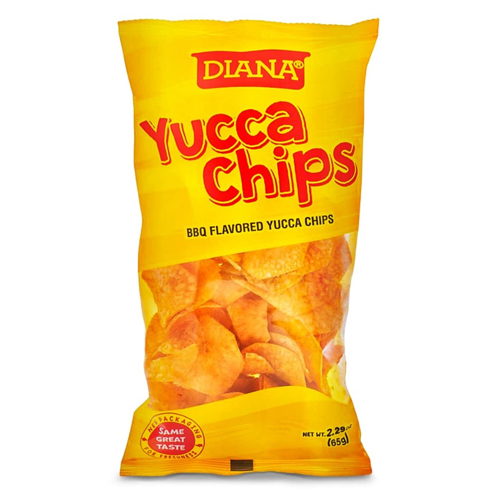 Diana Barbecue Flavored Yuca Chips, 2.29 Oz