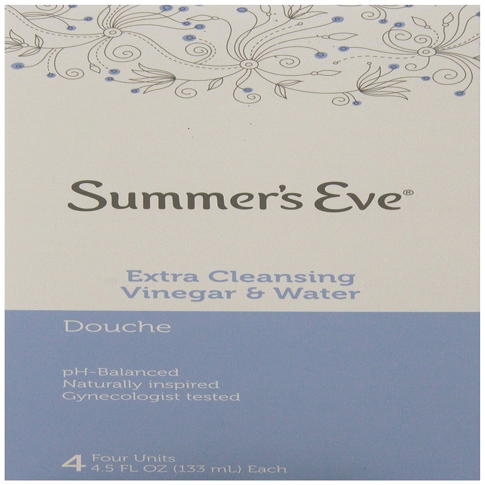 Summer's Eve Douche Extra Cleansing Vinegar and Water, 18 Ounce