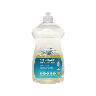 Earth Friendly Products 25 Oz Dishmate Dish Liquid Free and Clear 1 Unit