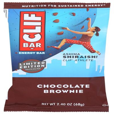 Clif Bar - Organic Chocolate Brownie - Case of 12 - 2.4 oz - 70%+ Organic - Kosher