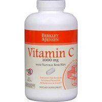 Berkley & Jensen Vitamin C 1000mg with Natural Rose Hips Tablets - 375 Count