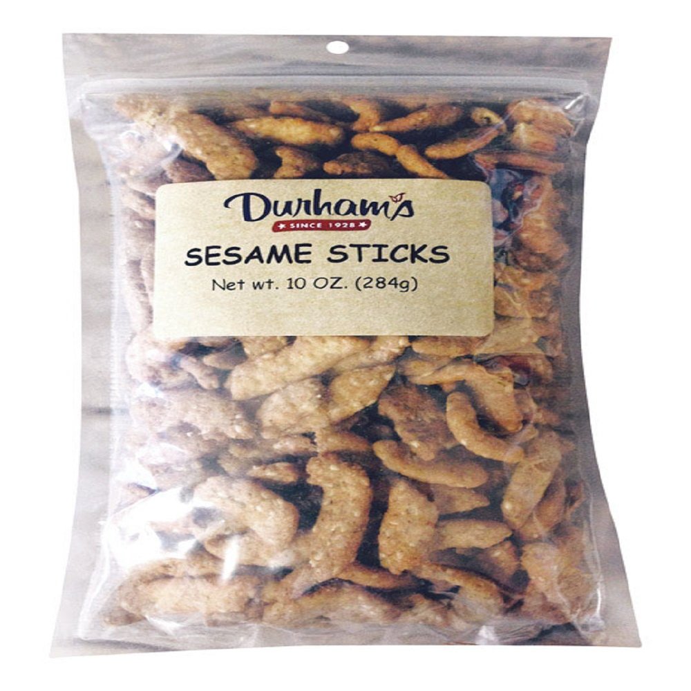 DOLLINS PECAN CO INC Durhams Sesame Snack Mix 10 oz. Bagged