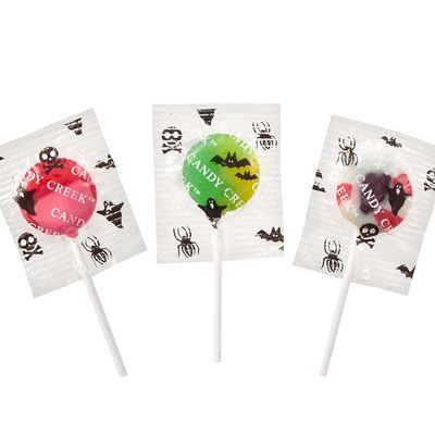Spooky Halloween Lollipops, Nut Free Candy, 880 Count - Bulk 15 lb. Carton by Candy Creek