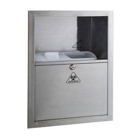 Bobrick - B-35016 - Recessed Sharp Disposal