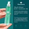 Shankara Muscle Relief Oil  Body Massage Oil for Sore Muscles and Joints with Arnica, Boswelia & Sweet Birch  Gua Sha, Ayurvedic Massage Therapy, Post Gym, Relaxation (100ml) view 2