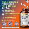 biophix Vitamin K2 MK-7 300mcg, 60 Vegan Capsules  High-Potency Supplement for Bone Strength and Immune Health view 2