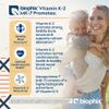 biophix Vitamin K2 MK-7 300mcg, 120 Vegan Capsules  High-Potency Supplement for Bone Strength and Immune Health view 2