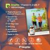 biophix Vitamin K2 MK-7 300mcg, 120 Vegan Capsules  High-Potency Supplement for Bone Strength and Immune Health view 3