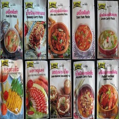 10 Lobo Seasoning Mix Paste & Curry Paste Thai Food Made in Thailand By Jeera