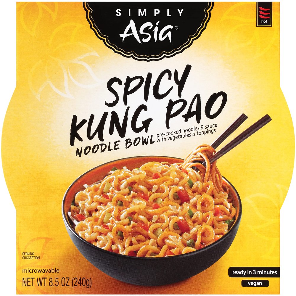 Simply Asia Spicy Kung Pao Noodle Bowl, 8.5 Oz