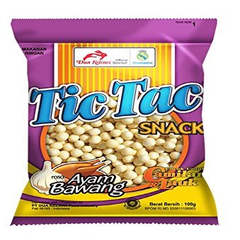 Dua Kelinci Tic Tack Ayam Bawang, 100 Gram