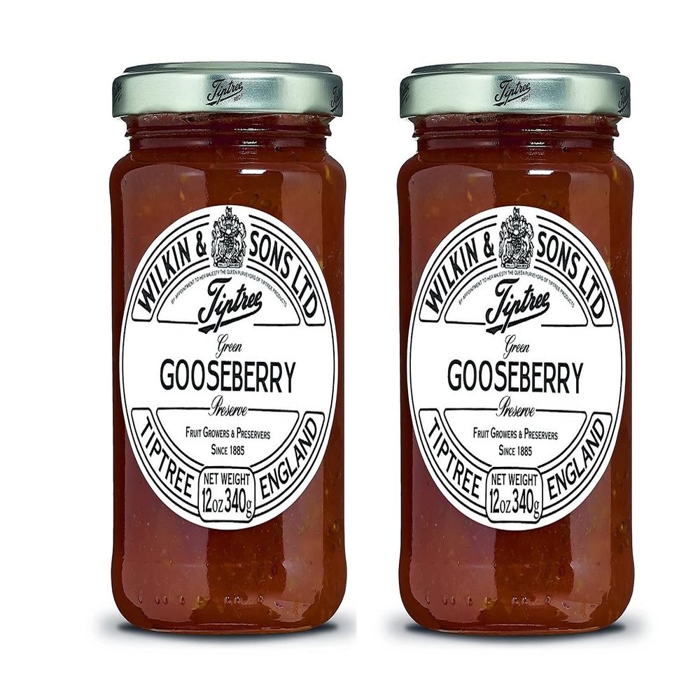 (2 Pack) - Tiptree - Green Gooseberry Conserve | 340g | 2 PACK BUNDLE