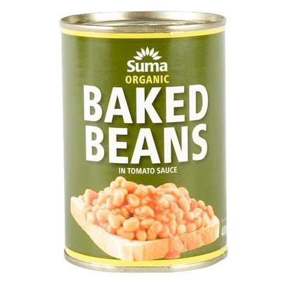 (2 Pack) - Suma - Suma Organic Baked Beans | 400g | 2 PACK BUNDLE