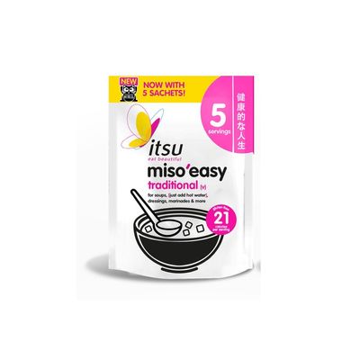 (2 Pack) - Itsu - Miso Soup Pouch Original | 75g | 2 Pack Bundle