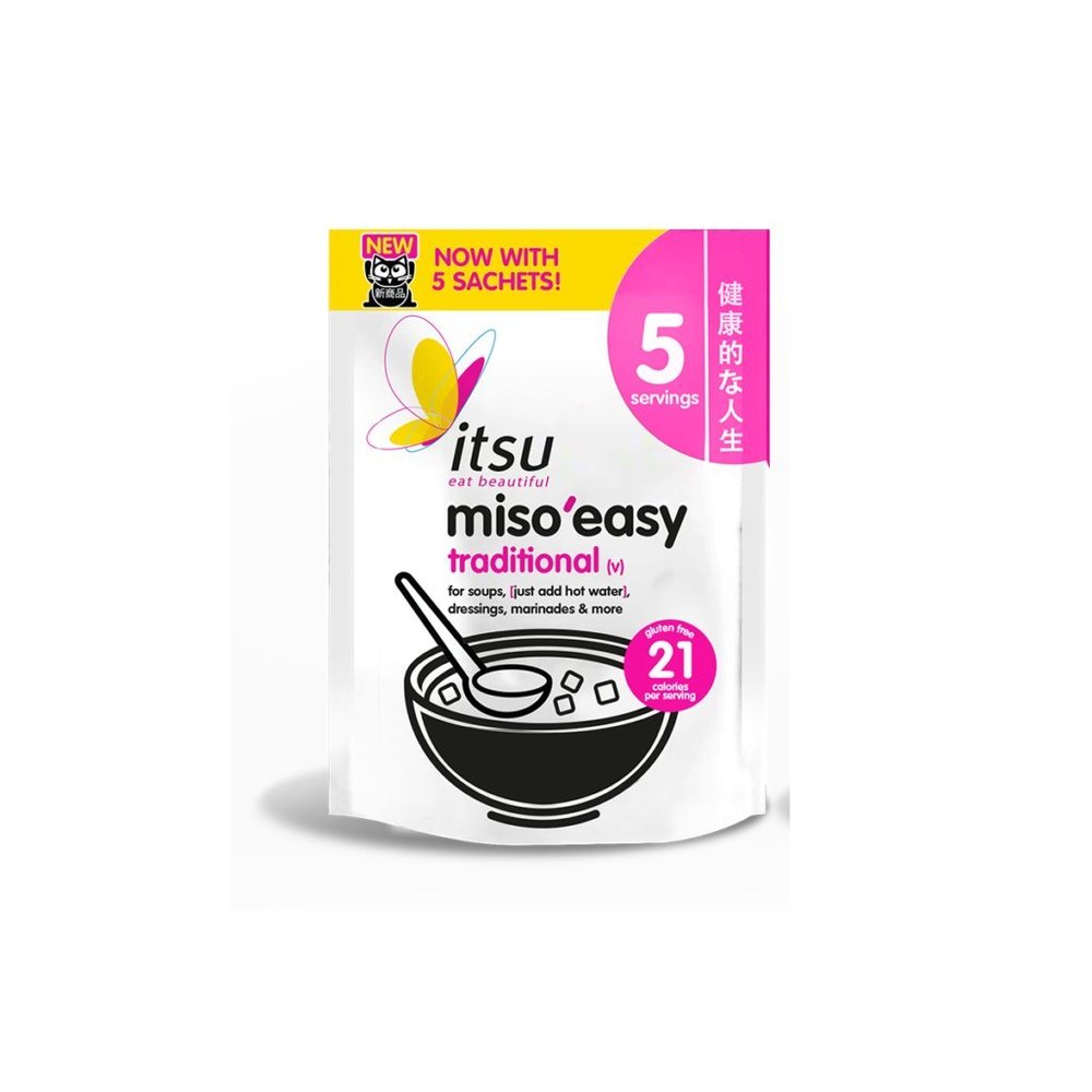 (2 Pack) - Itsu - Miso Soup Pouch Original | 75g | 2 Pack Bundle