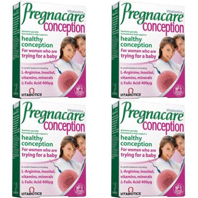 Vitabiotic (4 Pack) - Pregnacare Conception 30's 4 Pack Bundle