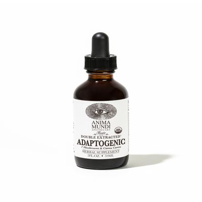 Anima Mundi Apothecary Adaptogenic 7 Mushroom Drops - with Organic Mushroom Extracts - Liquid Immune Support Tincture with Reishi, Lion's Mane, Cordyceps & Chaga Mushroom Liquid Extract (2oz)