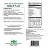 BioTree Labs Freeze Dried Kale - Pack of 1 oz, 100% Natural Healthy Snacks | Great for Hiking, Backpacking, Adding to Pasta or Broths in Cooking | NO Added Sugar or Preservatives, Gluten Free view 2