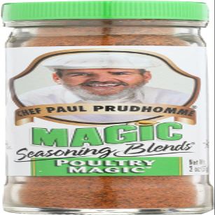 Chef Paul Prudhomme's Magic Seasoning Blends Poultry Magic -- 2 oz (3 Units Per Order)