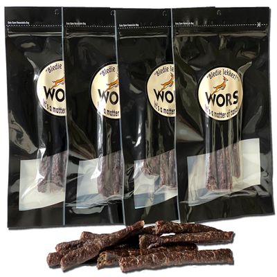 Bledie Lekker Droewors (4 x 4oz Pack)
