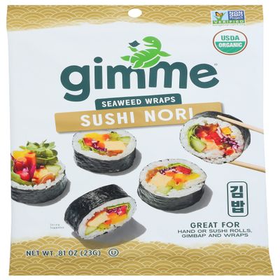 Gimme Seaweed Rstd Nori Org