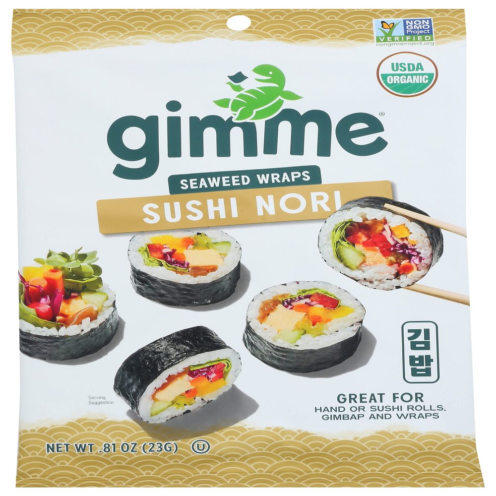 Gimme Seaweed Rstd Nori Org