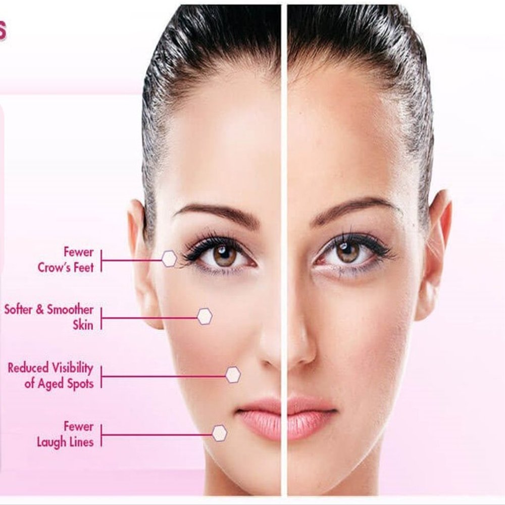 Collagen Facial Treatment Contains RETINOL, GREEN TEA, VITAMIN C