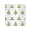 Chevron Christmas Trees Cello Bags - 7.5x3.5x2-20 Pack view 1