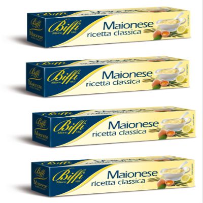 Biffi: "Ricetta Classica" Italian Mayonnaise 5.07 Fluid Ounce (150ml) Package (Pack of 4) [ Italian Import ]