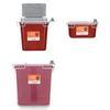 Medegen 8786F Wall Mount Bracket for 3 Gal Sharps Container, White view 1
