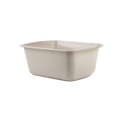 Medegen H362-11 Rectangular Wash Basin, Foot Tub, Gray, 6.6L Capacity, 13" x 10" x 5" Size, Pack of 50