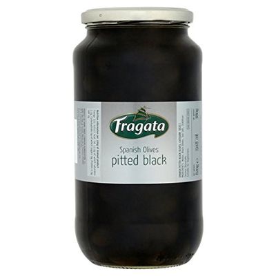 Fragata Pitted Black Olives 820g