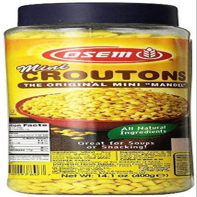 The Original Soup Croutons By Osem Mini Mandel Soup Almonds (Pack of 1)