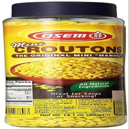 The Original Soup Croutons By Osem Mini Mandel Soup Almonds (Pack of 1)
