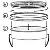 Gamma Seal 3.5 Gallon Bucket Kit with Yellow Screw-on Lid Dehumidifier view 3